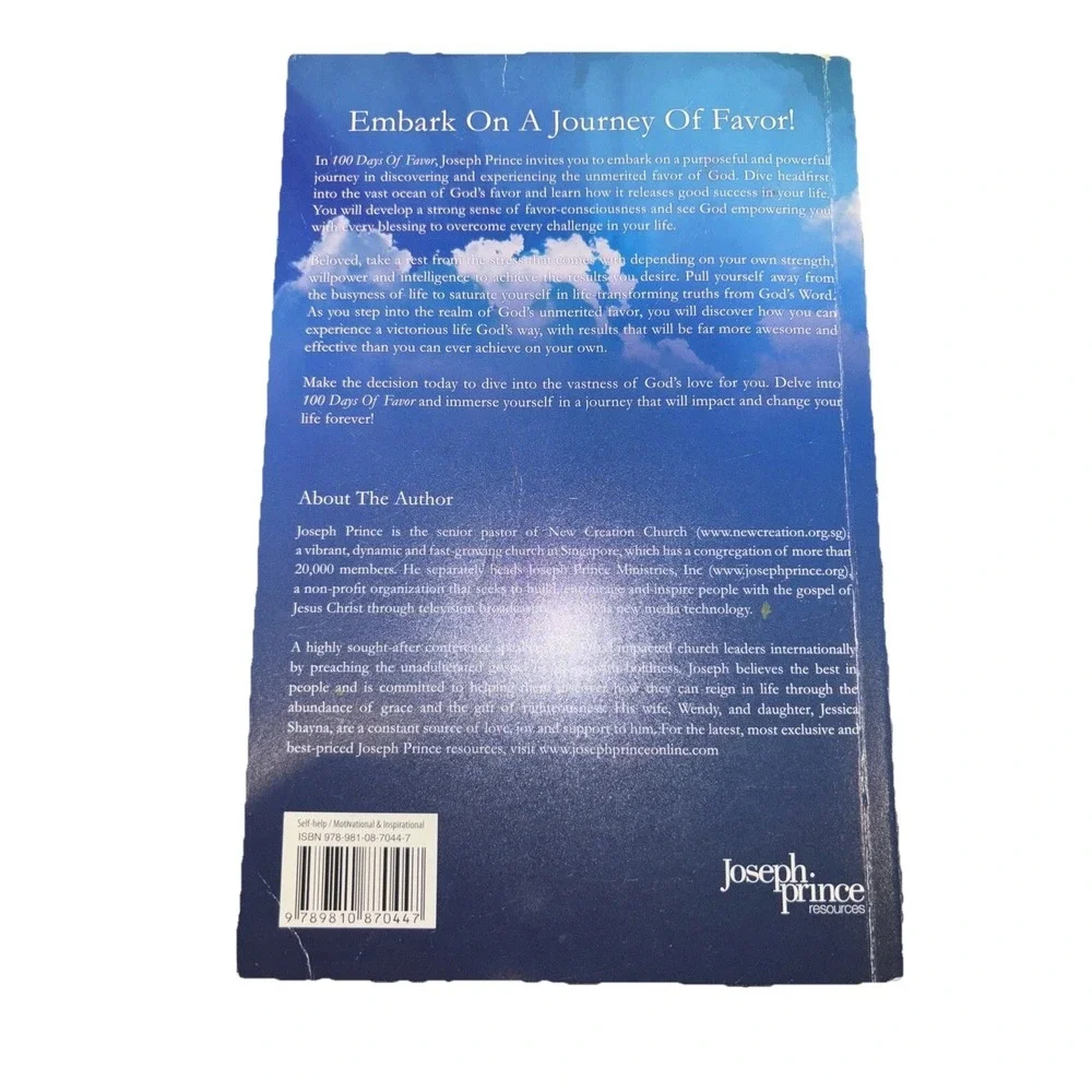 100 Days Of Favor - Joseph Prince‎